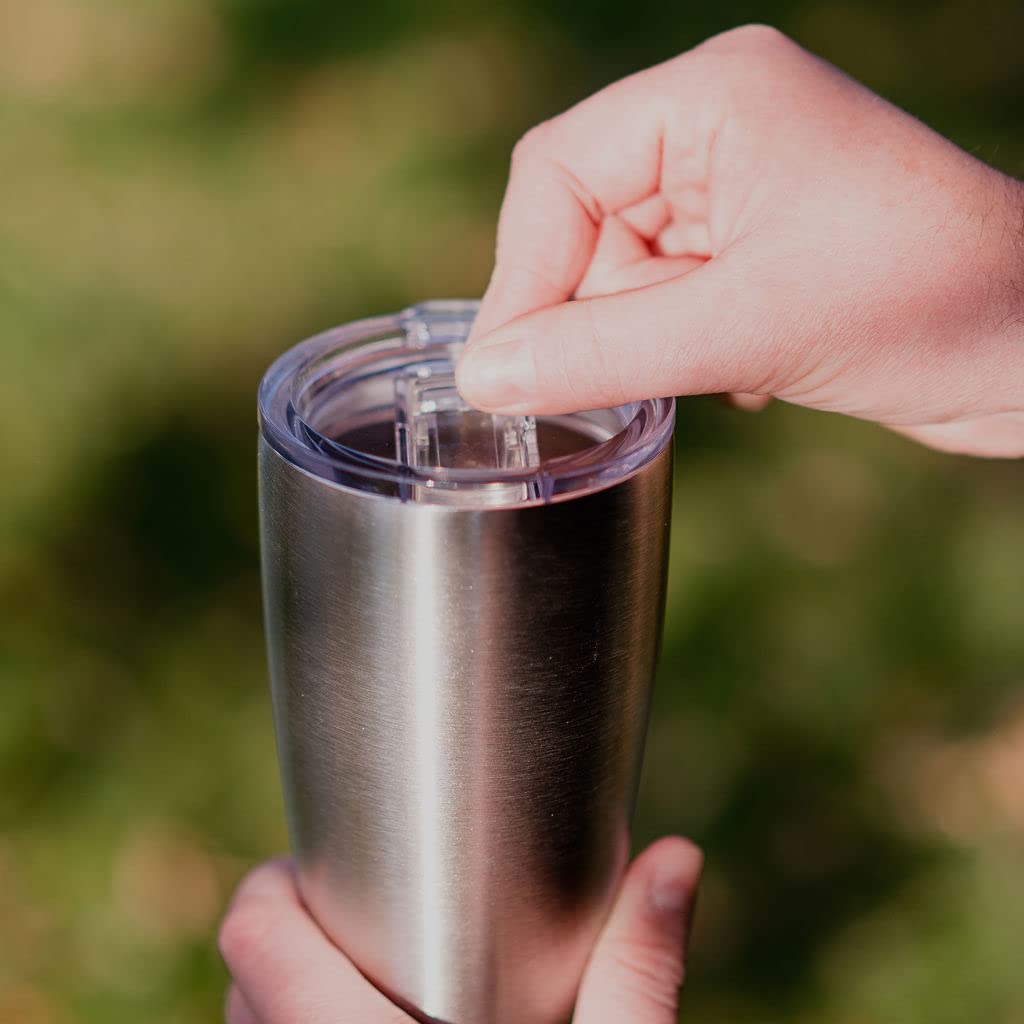 Set of 2 Stainless Steel 16oz Pilsner Tumbler