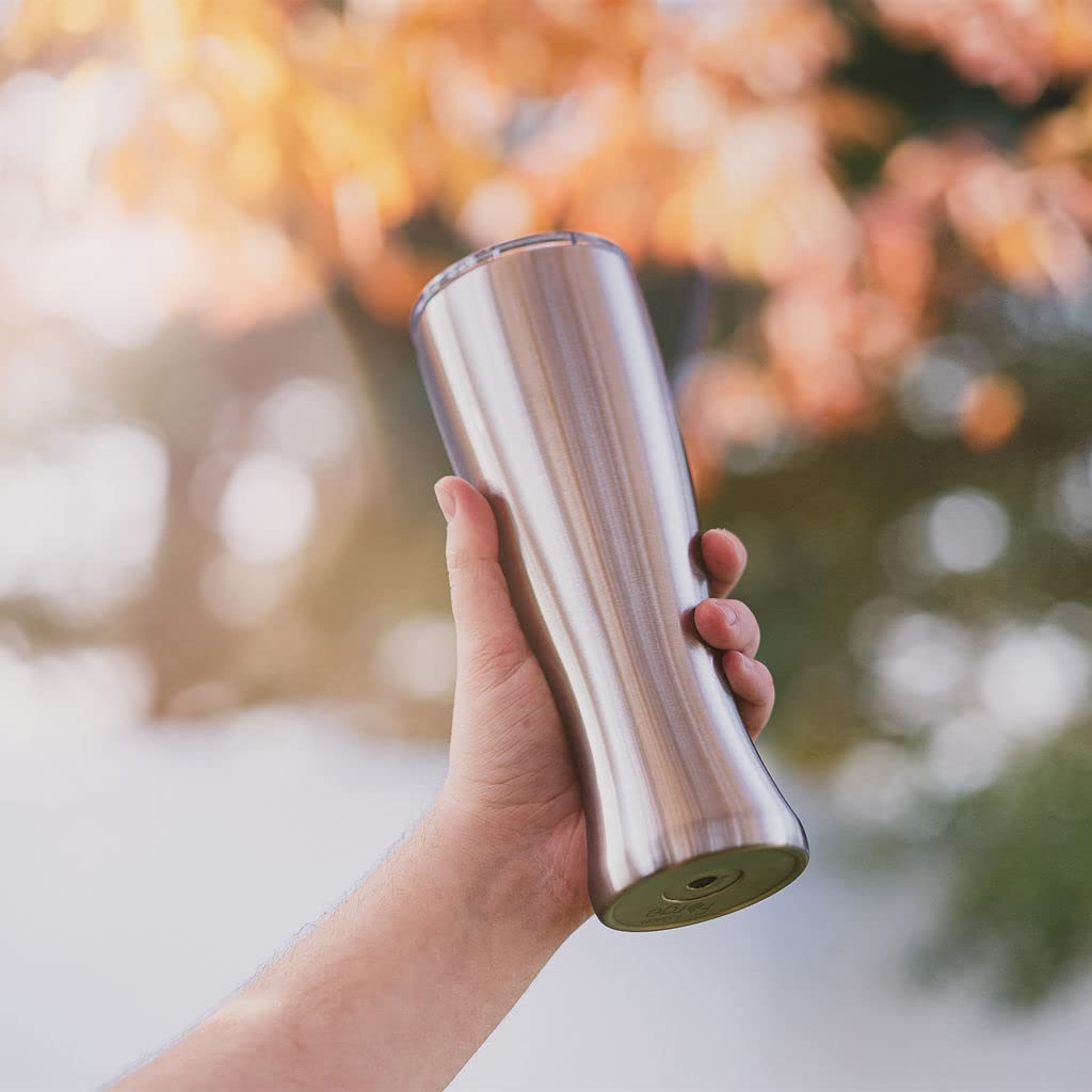 Set of 2 Stainless Steel 16oz Pilsner Tumbler